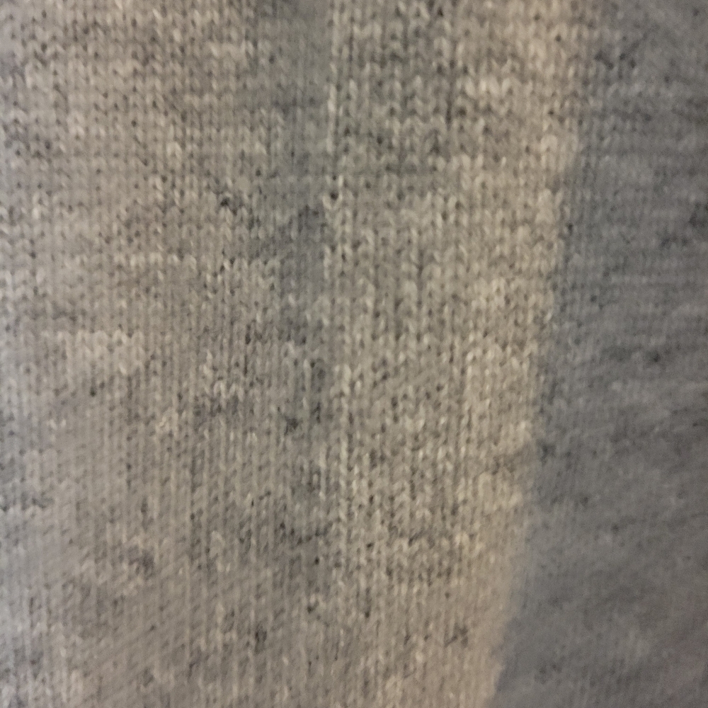 Ugg Cashmere Heather Gray Hooded Open Front Cardigan Size Medium - Picture 8 of 12